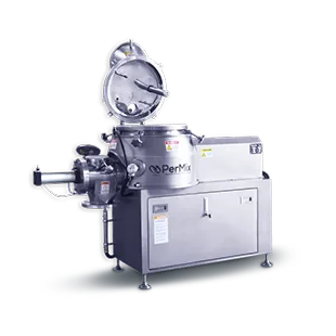 PerMix High Speed Granulator Mixer with central impeller and side chopper for efficient powder mixing and granulation