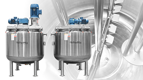 PerMix custom tanks, kettles, pressure vessels, and reactors for liquid processing and mixing