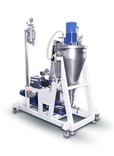 PerMix Vacuum Deaerator system for removing air from food, cosmetic, and chemical products